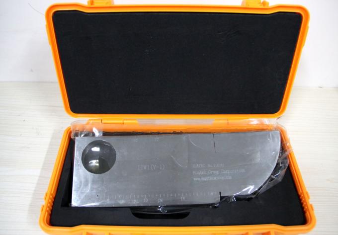 Ut Reference Block Ultrasonic Flaw Detector / UT Calibration Blocks IIW V1 ( A2 ) Type DIN ...